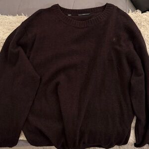 Classic Brown Men's Sweater